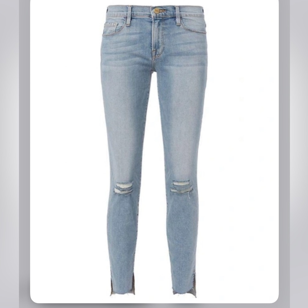 Frame “Le Skinny de Jeanne” jeans